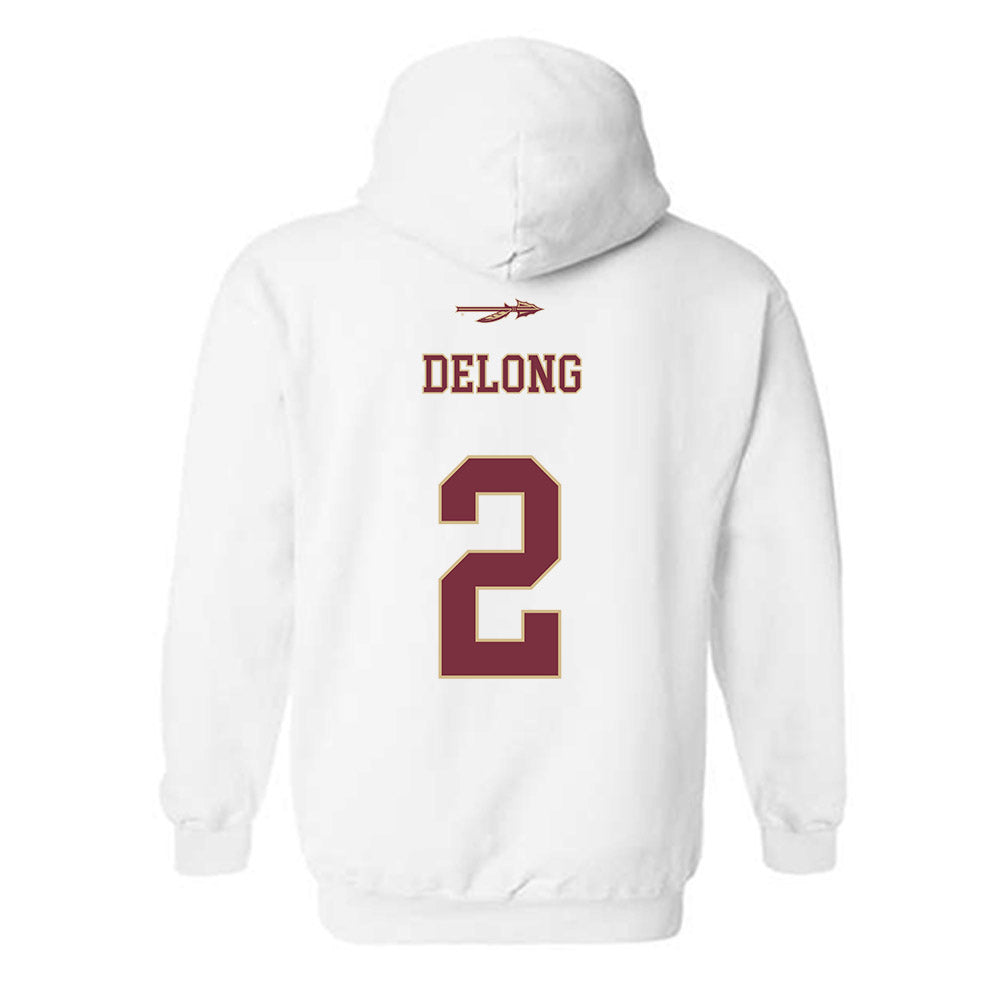 FSU - NCAA Softball : Addie DeLong - Sports Shersey Hooded Sweatshirt