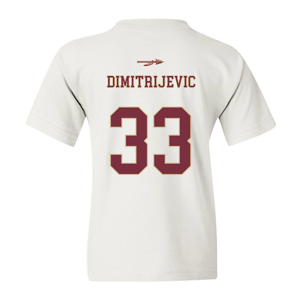 FSU - NCAA Softball : Lisabella Dimitrijevic - Sports Shersey Youth T-Shirt-1