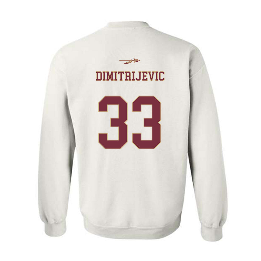 FSU - NCAA Softball : Lisabella Dimitrijevic - Sports Shersey Crewneck Sweatshirt-1
