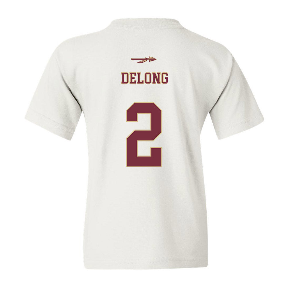 FSU - NCAA Softball : Addie DeLong - Sports Shersey Youth T-Shirt