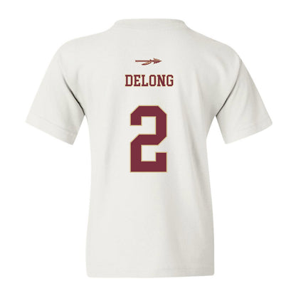 FSU - NCAA Softball : Addie DeLong - Sports Shersey Youth T-Shirt