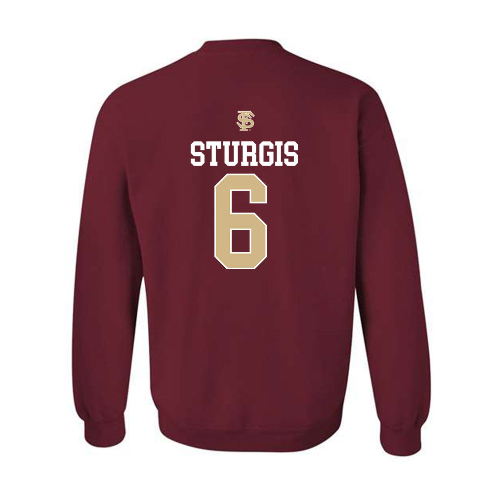 FSU - NCAA Softball : Makenna Sturgis - Sports Shersey Crewneck Sweatshirt-1