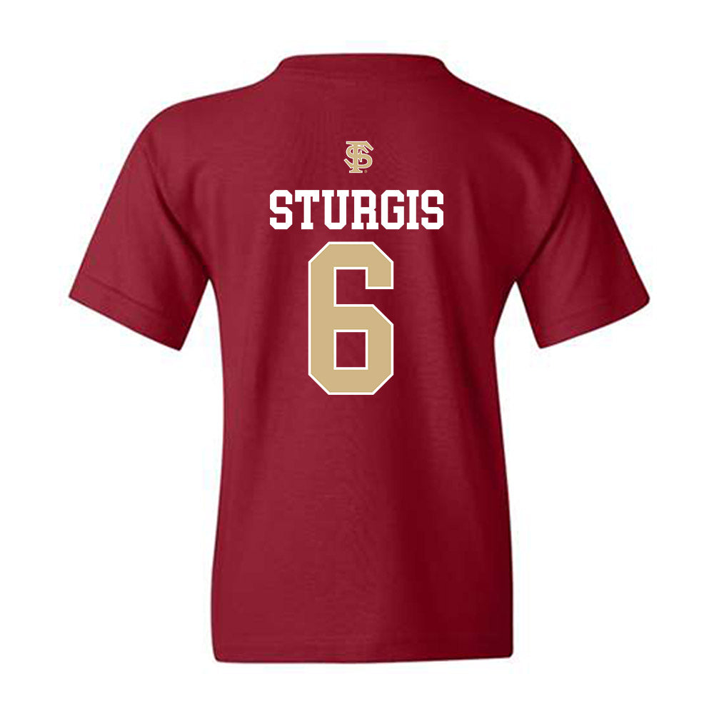 FSU - NCAA Softball : Makenna Sturgis - Sports Shersey Youth T-Shirt-1