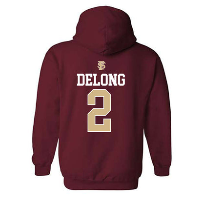 FSU - NCAA Softball : Addie DeLong - Sports Shersey Hooded Sweatshirt