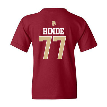 FSU - NCAA Softball : Anna Hinde - Sports Shersey Youth T-Shirt-1