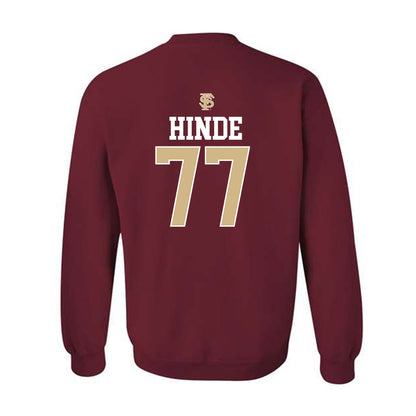 FSU - NCAA Softball : Anna Hinde - Sports Shersey Crewneck Sweatshirt-1