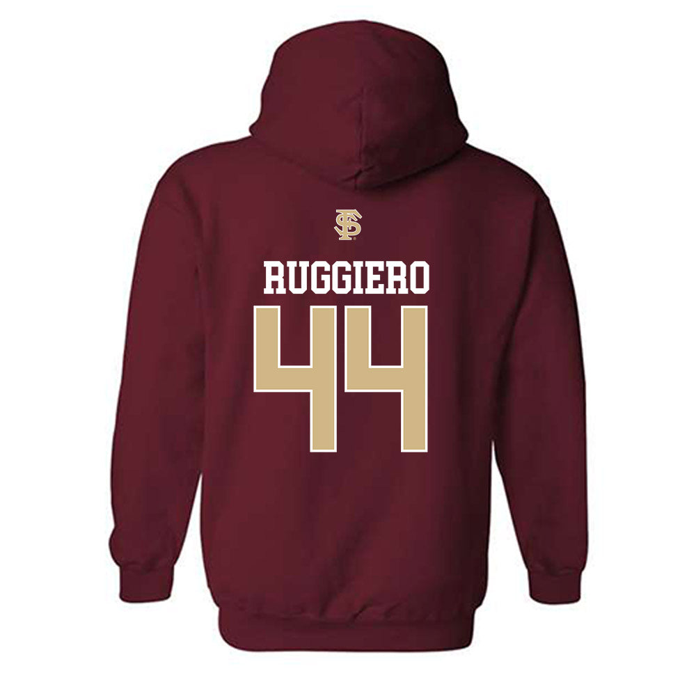 FSU - NCAA Softball : Bella Ruggiero - Sports Shersey Hooded Sweatshirt-1