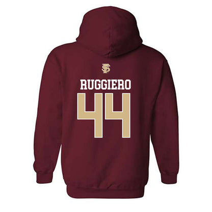 FSU - NCAA Softball : Bella Ruggiero - Sports Shersey Hooded Sweatshirt-1