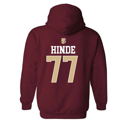 FSU - NCAA Softball : Anna Hinde - Sports Shersey Hooded Sweatshirt-1