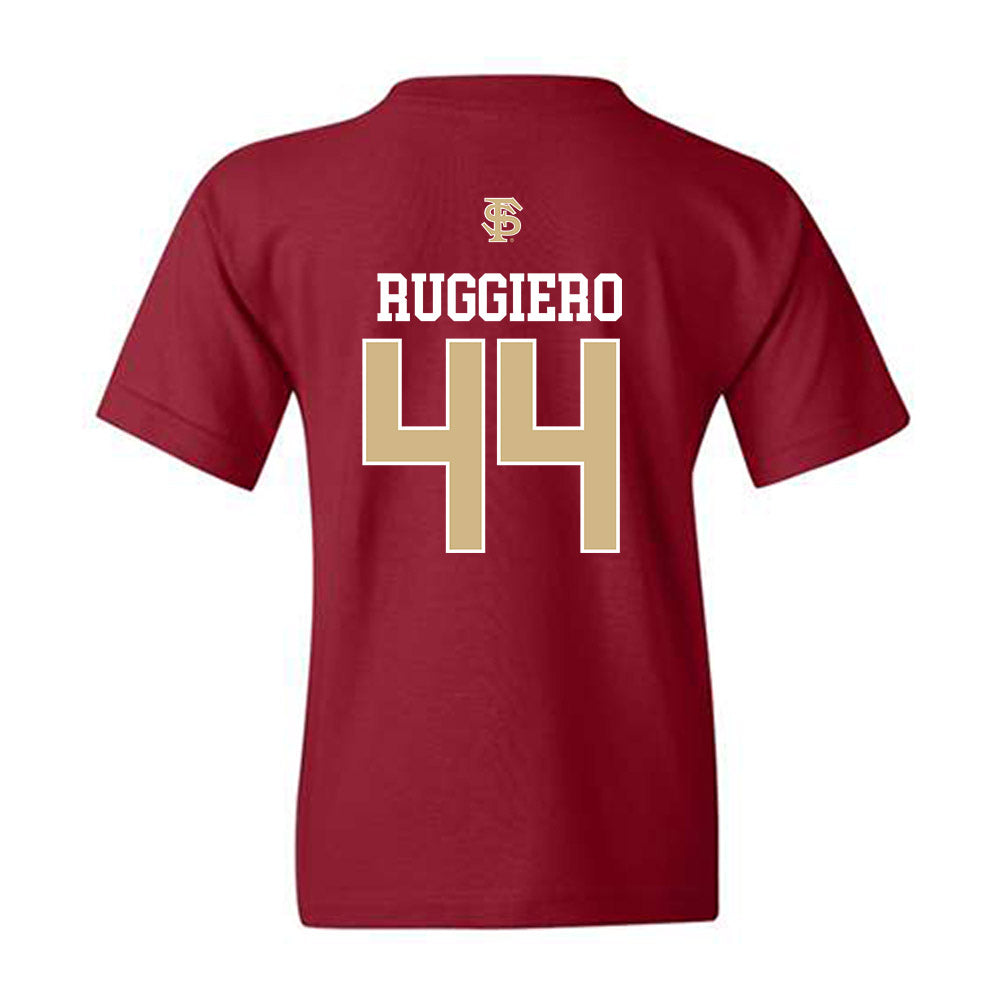 FSU - NCAA Softball : Bella Ruggiero - Sports Shersey Youth T-Shirt-1