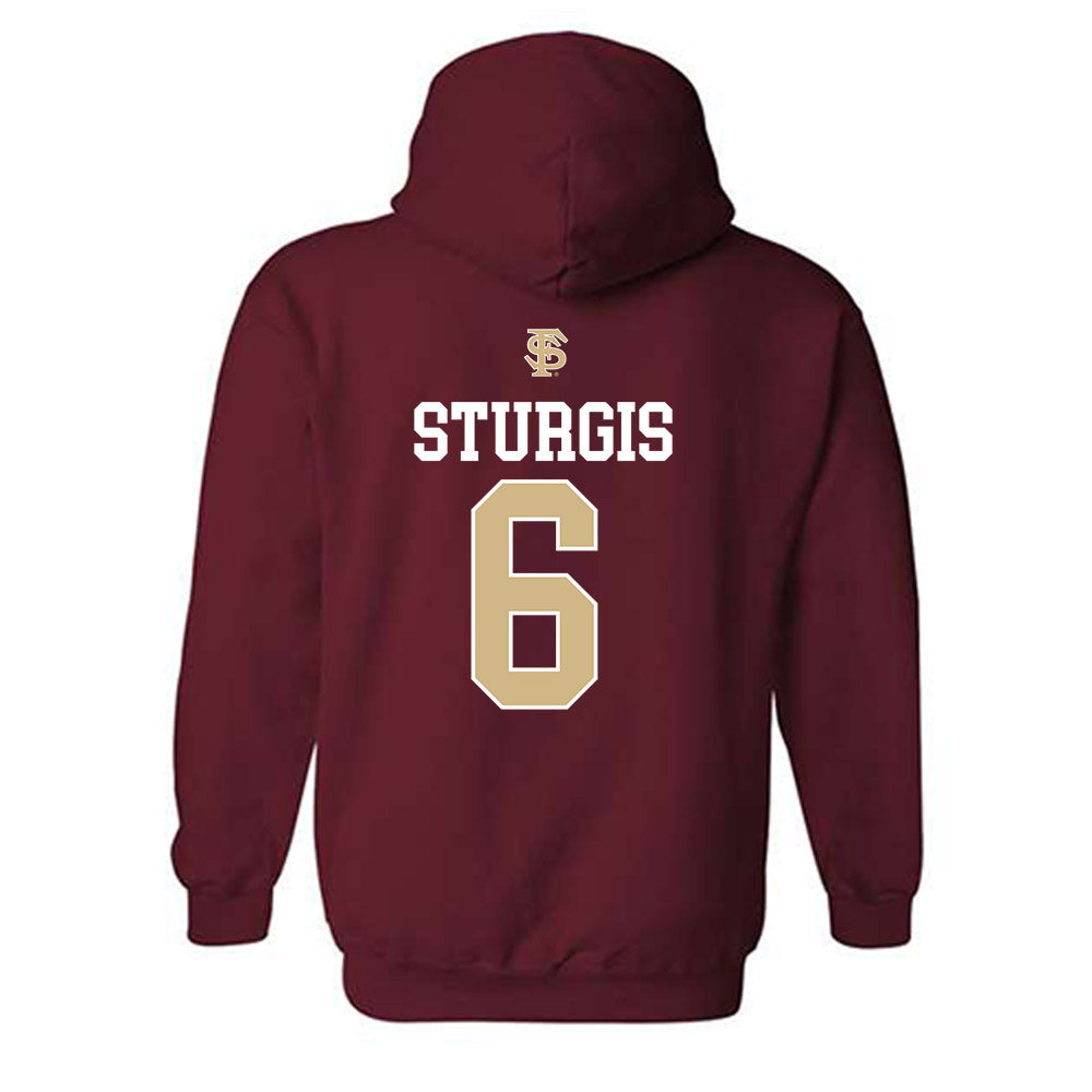 FSU - NCAA Softball : Makenna Sturgis - Sports Shersey Hooded Sweatshirt-1
