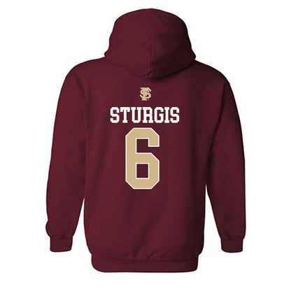 FSU - NCAA Softball : Makenna Sturgis - Sports Shersey Hooded Sweatshirt-1