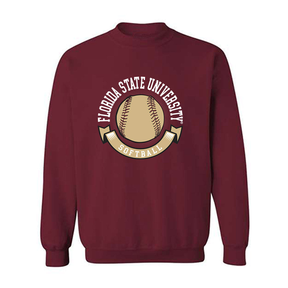 FSU - NCAA Softball : Isabella Ruggiero - Sports Shersey Crewneck Sweatshirt-0