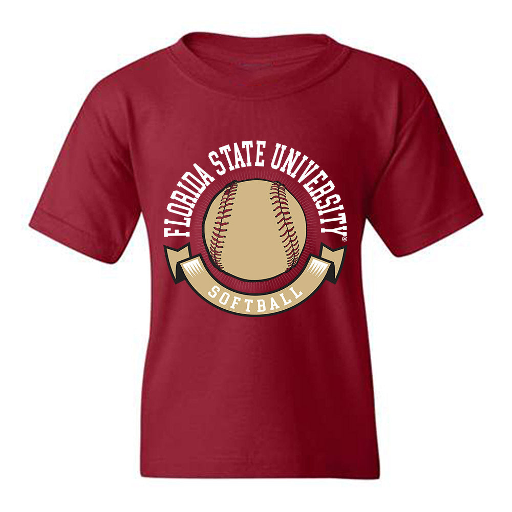 FSU - NCAA Softball : Kaylee Goodpaster - Sports Shersey Youth T-Shirt-0