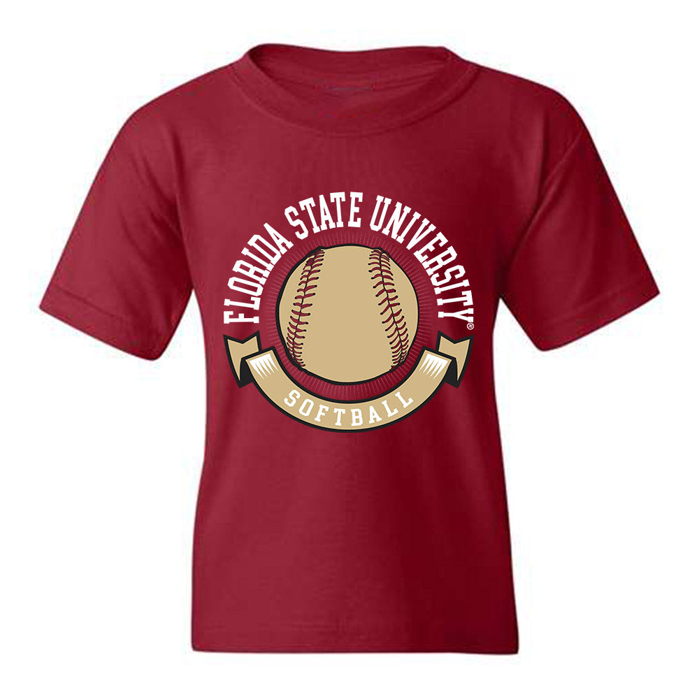 FSU - NCAA Softball : Addie DeLong - Sports Shersey Youth T-Shirt