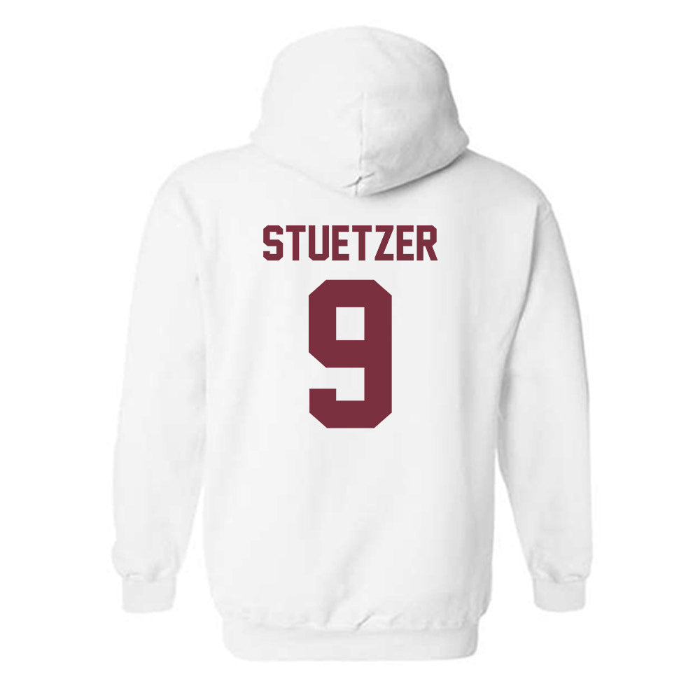 FSU - NCAA Baseball : John Stuetzer - Replica Shersey Hooded Sweatshirt-1