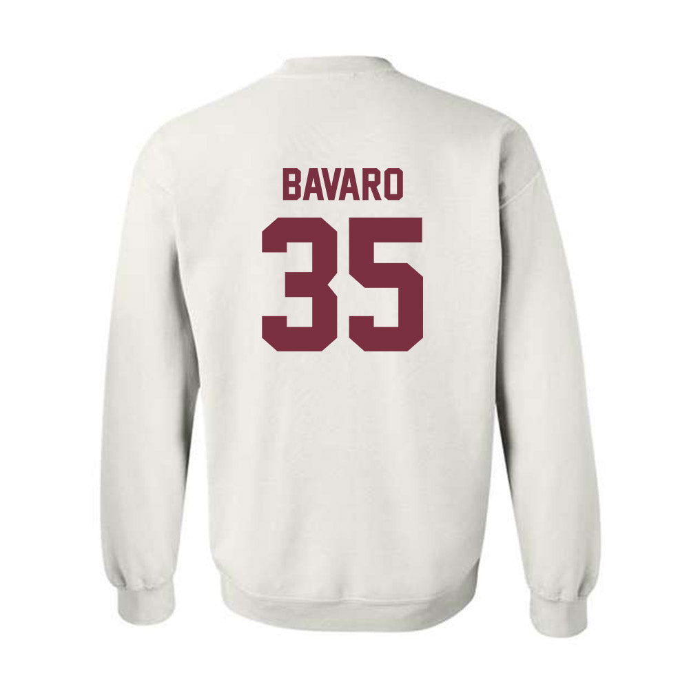 FSU - NCAA Baseball : Will Bavaro - Replica Shersey Crewneck Sweatshirt-1