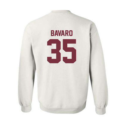 FSU - NCAA Baseball : Will Bavaro - Replica Shersey Crewneck Sweatshirt-1