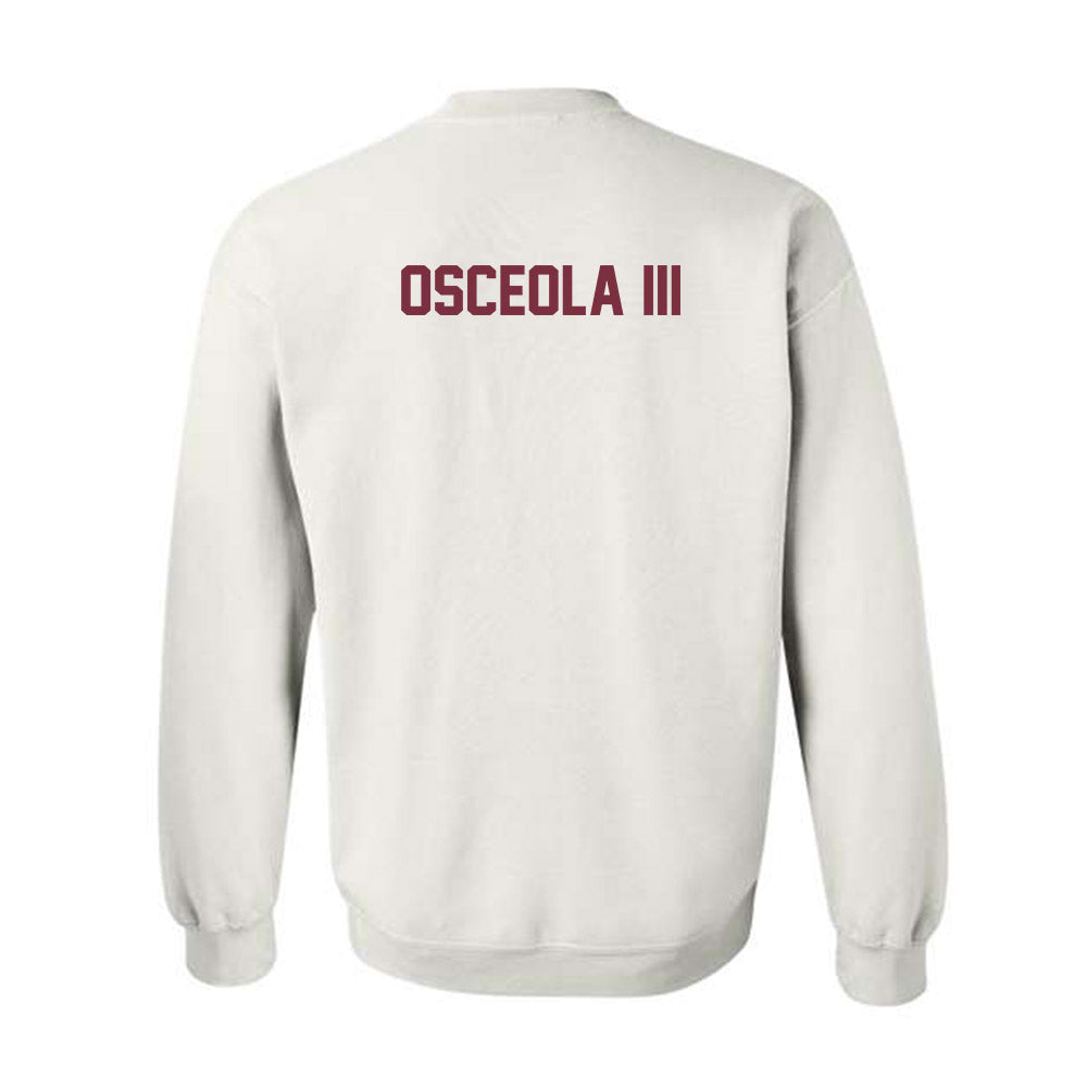FSU - NCAA Baseball : OB Osceola III - Replica Shersey Crewneck Sweatshirt-1