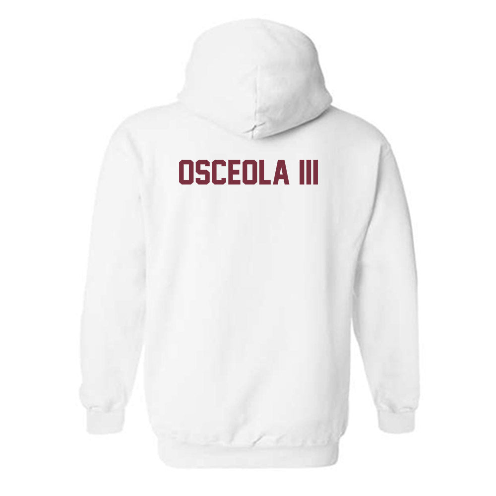 FSU - NCAA Baseball : OB Osceola III - Replica Shersey Hooded Sweatshirt-1