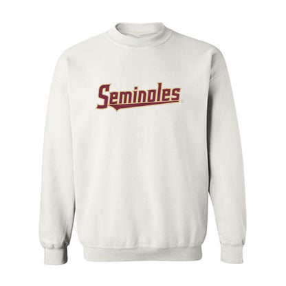 FSU - NCAA Baseball : Cole Stokes - Replica Shersey Crewneck Sweatshirt-0