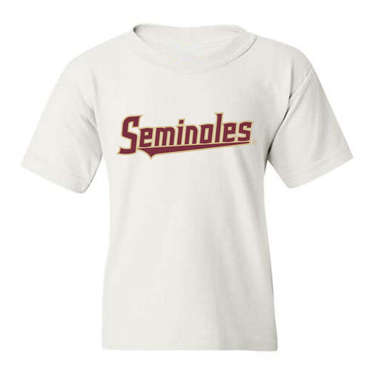 FSU - NCAA Baseball : Kelvyn Paulino Jr - Replica Shersey Youth T-Shirt-0