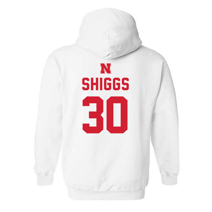 Nebraska - NCAA Football : Jasin Shiggs - Sports Shersey Hooded Sweatshirt-1