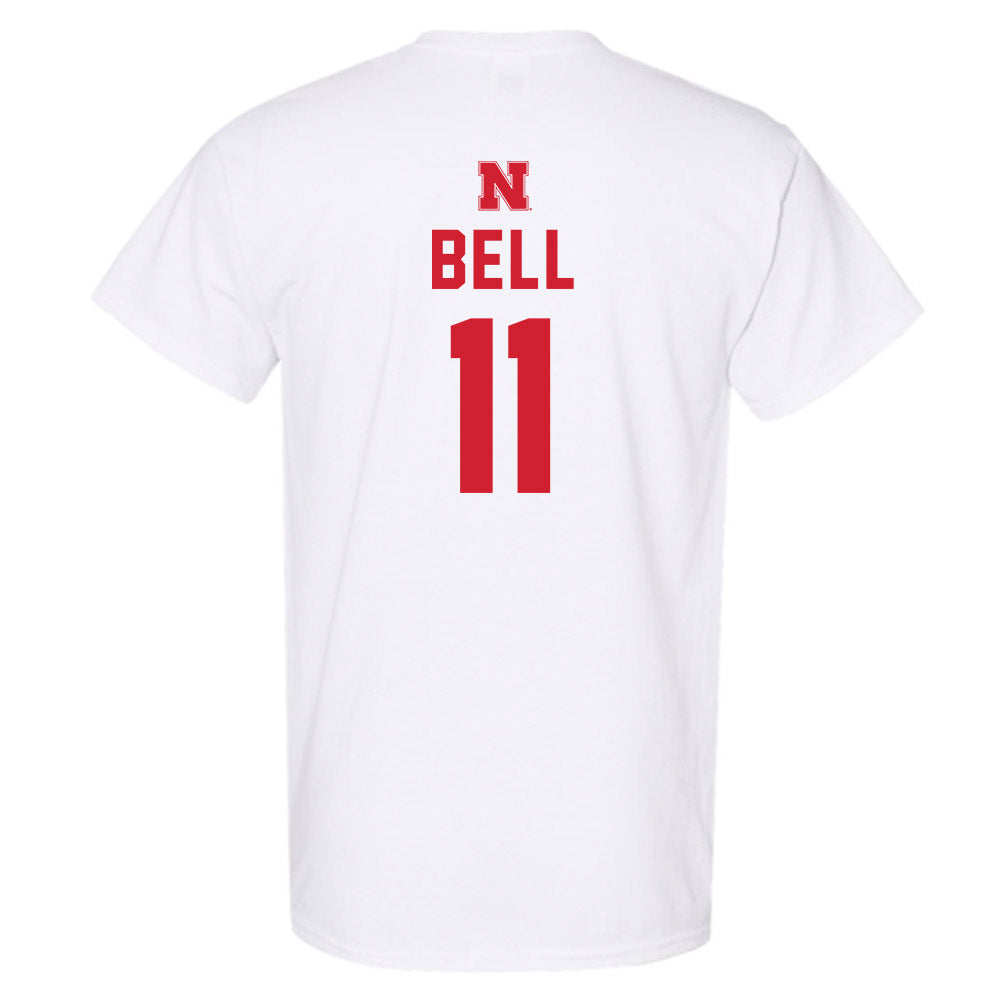 Nebraska - NCAA Football : Demitrius Bell - Sports Shersey T-Shirt-1