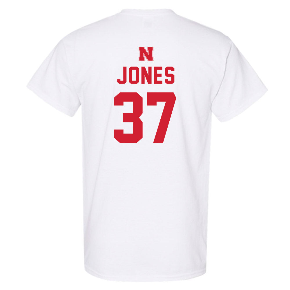 Nebraska - NCAA Football : Donovan Jones - Sports Shersey T-Shirt-1