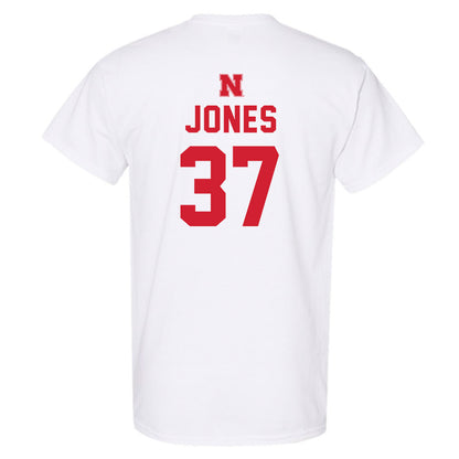 Nebraska - NCAA Football : Donovan Jones - Sports Shersey T-Shirt-1