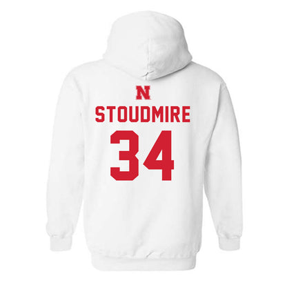 Nebraska - NCAA Football : Owen Stoudmire - Sports Shersey Hooded Sweatshirt-1