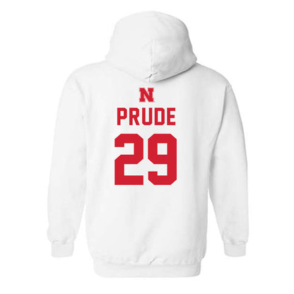 Nebraska - NCAA Football : Braylen Prude - Sports Shersey Hooded Sweatshirt-1