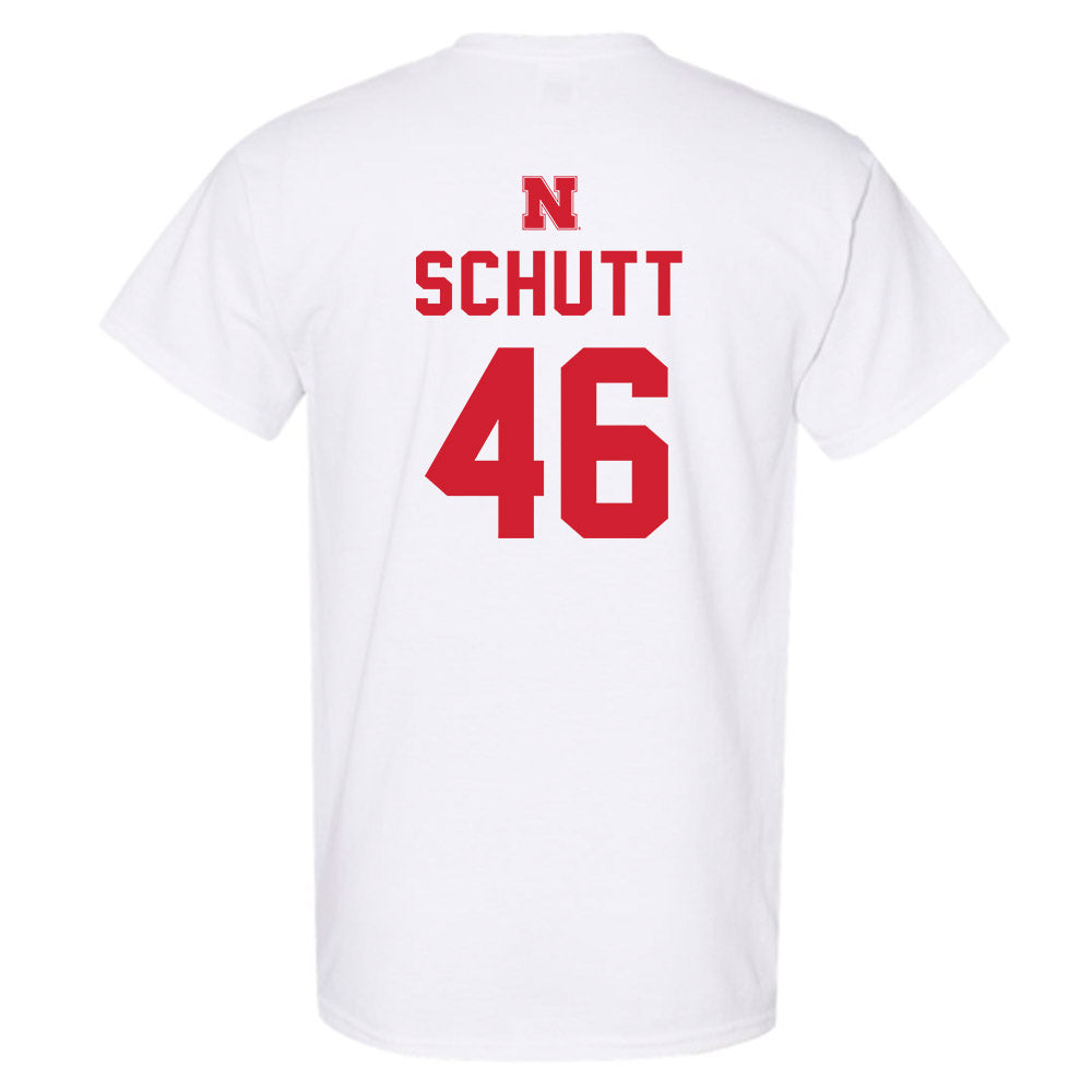 Nebraska - NCAA Football : Connor Schutt - Sports Shersey T-Shirt-1