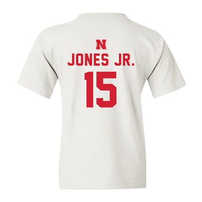 Nebraska - NCAA Football : Anthony Jones Jr. - Sports Shersey Youth T-Shirt-1