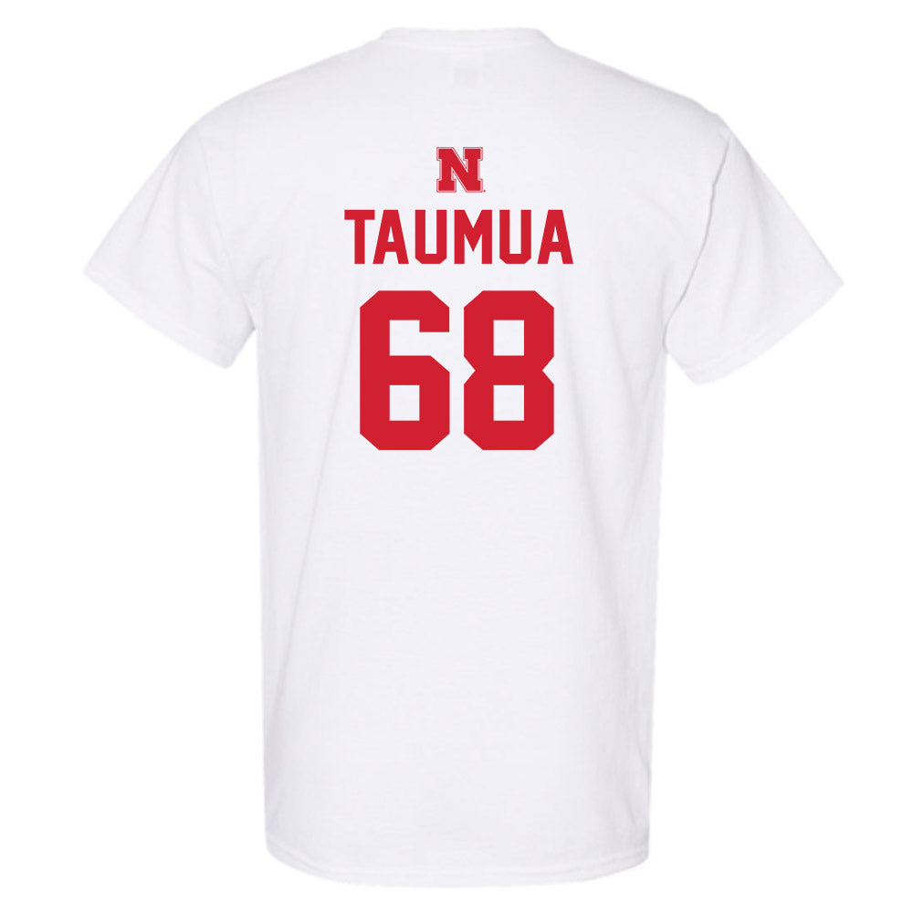 Nebraska - NCAA Football : Preston Taumua - Sports Shersey T-Shirt-1