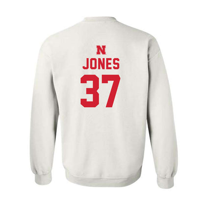 Nebraska - NCAA Football : Donovan Jones - Sports Shersey Crewneck Sweatshirt-1