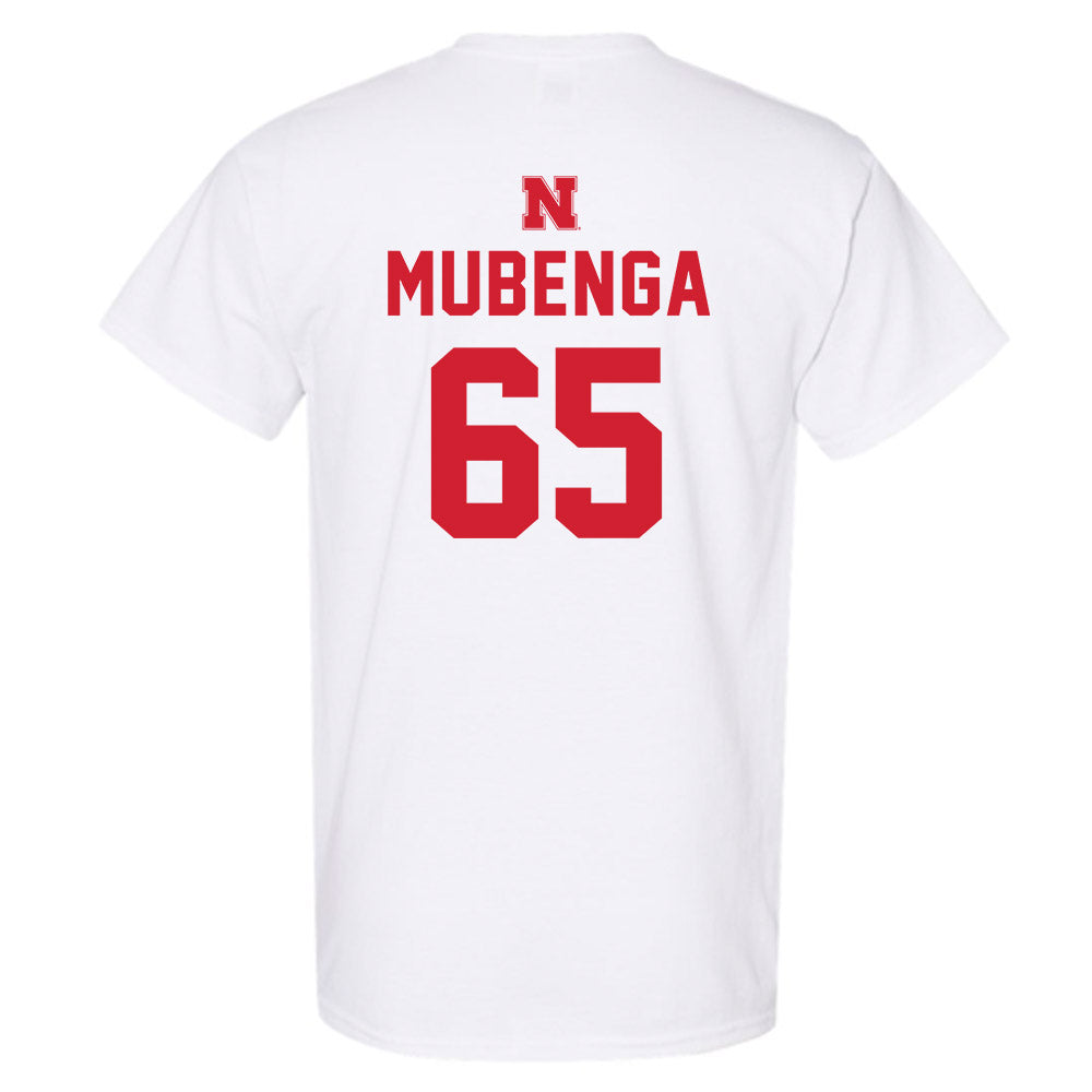 Nebraska - NCAA Football : Paul Mubenga - Sports Shersey T-Shirt-1