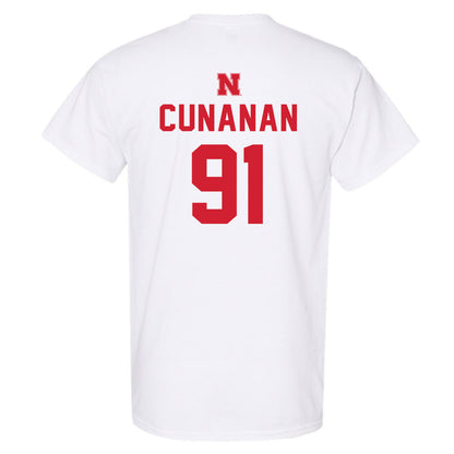 Nebraska - NCAA Football : Kyle Cunanan - Sports Shersey T-Shirt-1