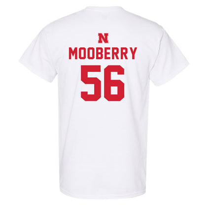 Nebraska - NCAA Football : Pierce Mooberry - Sports Shersey T-Shirt-1