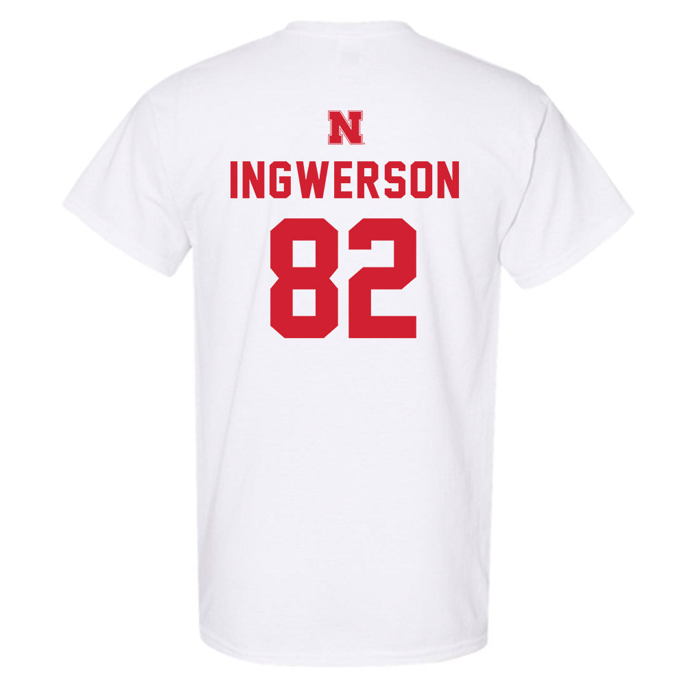 Nebraska - NCAA Football : Eric Ingwerson - Sports Shersey T-Shirt-1