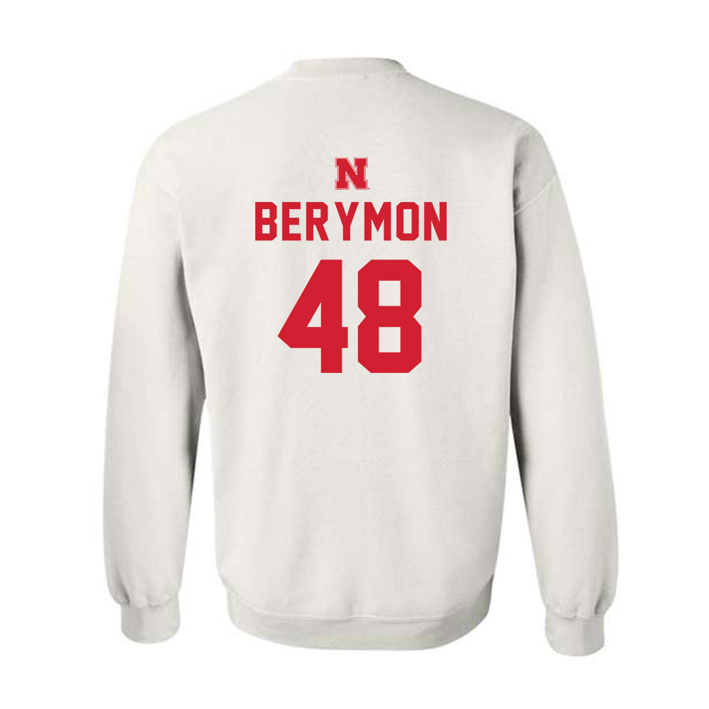 Nebraska - NCAA Football : Dylan Berymon - Sports Shersey Crewneck Sweatshirt-1