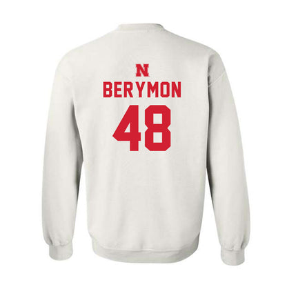 Nebraska - NCAA Football : Dylan Berymon - Sports Shersey Crewneck Sweatshirt-1