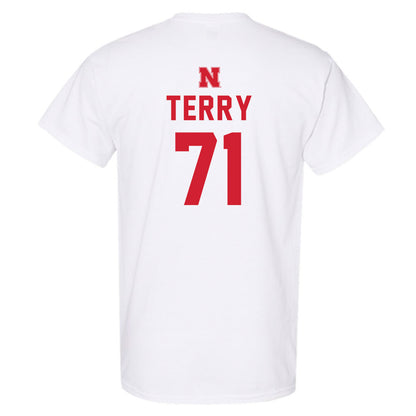 Nebraska - NCAA Football : Tyson Terry - Sports Shersey T-Shirt-1