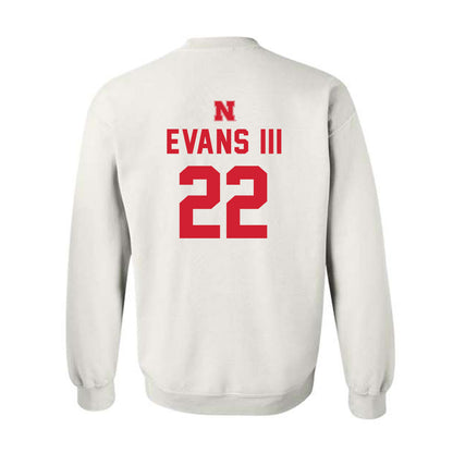 Nebraska - NCAA Football : Victor Evans III - Sports Shersey Crewneck Sweatshirt-1
