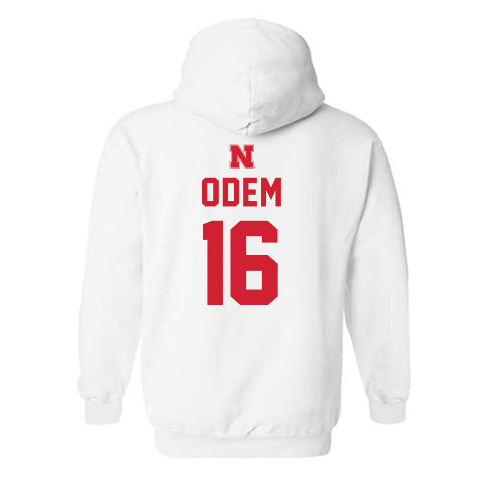 Nebraska - NCAA Football : Danny Odem - Sports Shersey Hooded Sweatshirt-1