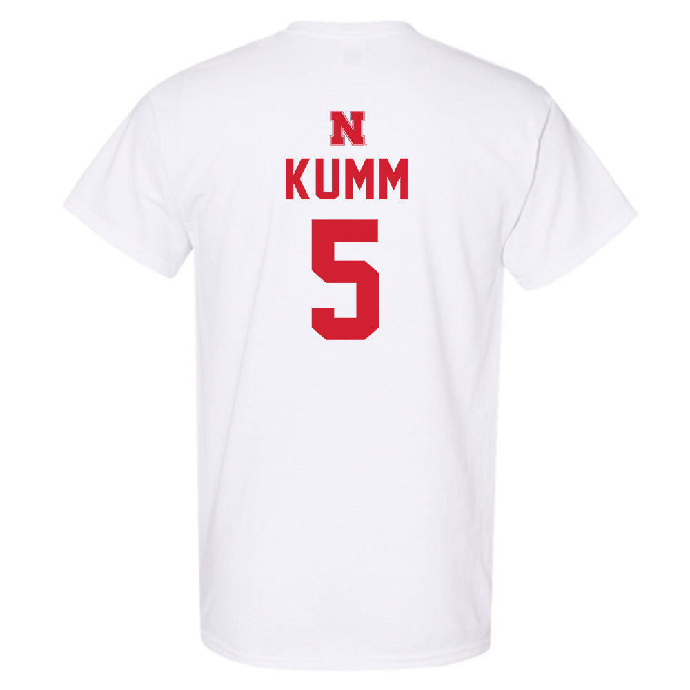 Nebraska - NCAA Football : Taylor Kumm - Sports Shersey T-Shirt-1