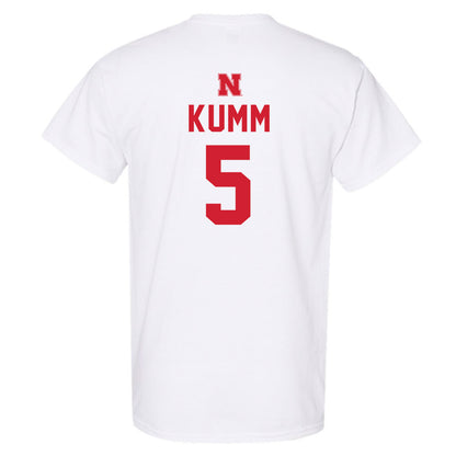 Nebraska - NCAA Football : Taylor Kumm - Sports Shersey T-Shirt-1
