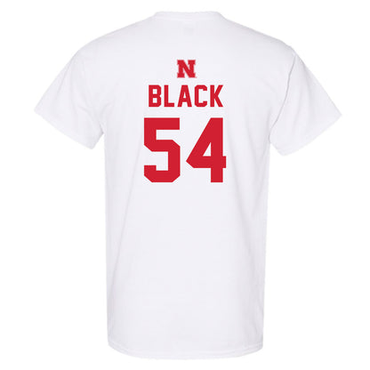 Nebraska - NCAA Football : Brendan Black - Sports Shersey T-Shirt-1