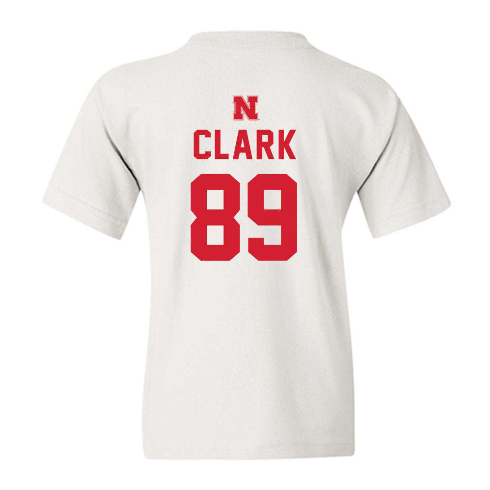 Nebraska - NCAA Football : Quinn Clark - Sports Shersey Youth T-Shirt-1