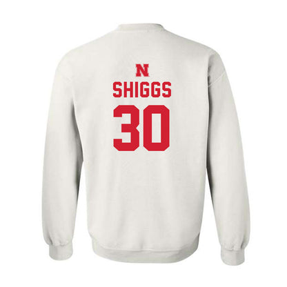 Nebraska - NCAA Football : Jasin Shiggs - Sports Shersey Crewneck Sweatshirt-1